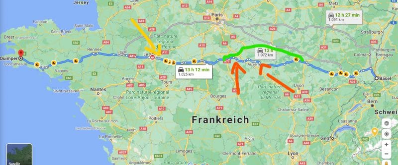 Mautfrei Durch Frankreich