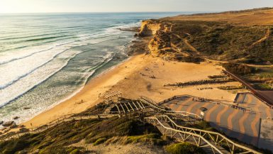Surfen in Ericeira: Der Spot Ribeira das Ilhas