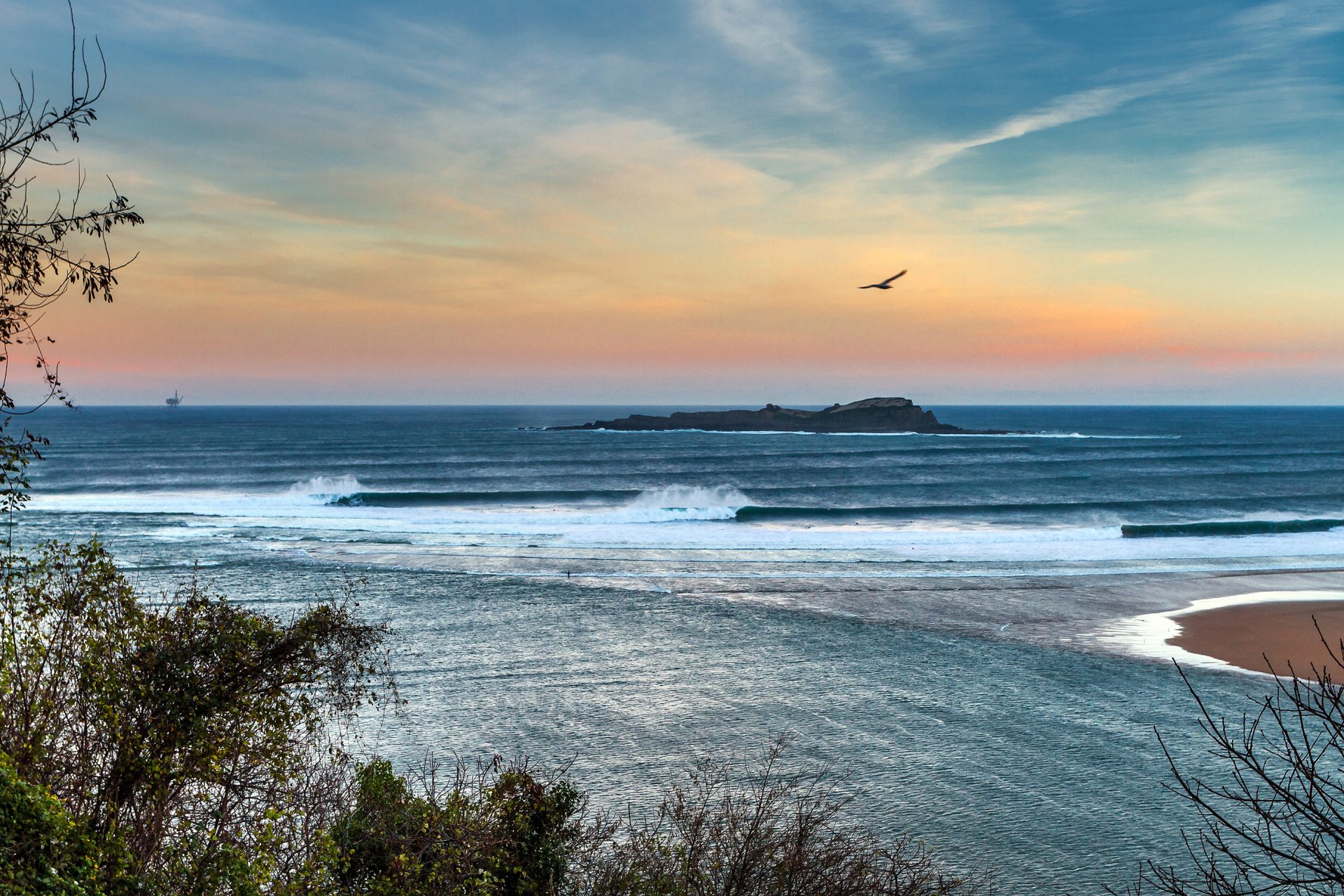 Surfen in Mundaka