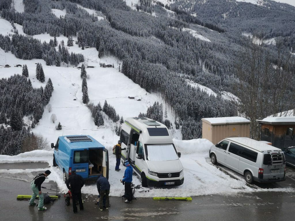 Zusätzliche Isolierungen beim Wintercamping