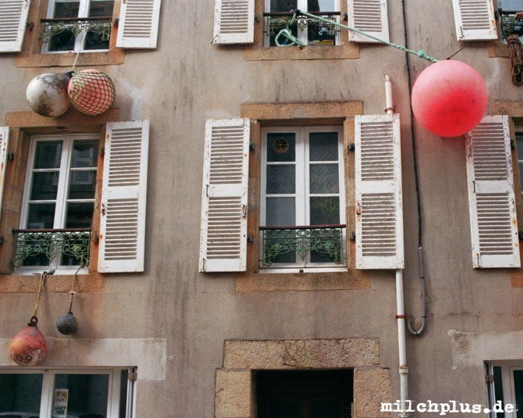 Ein Wohnhaus in Doarnenez