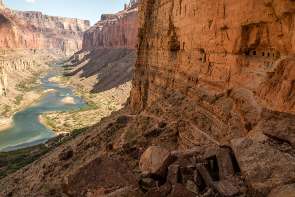 Die Weisheit der Natur: Die Nankoweap Granaries im Grand Canyon.