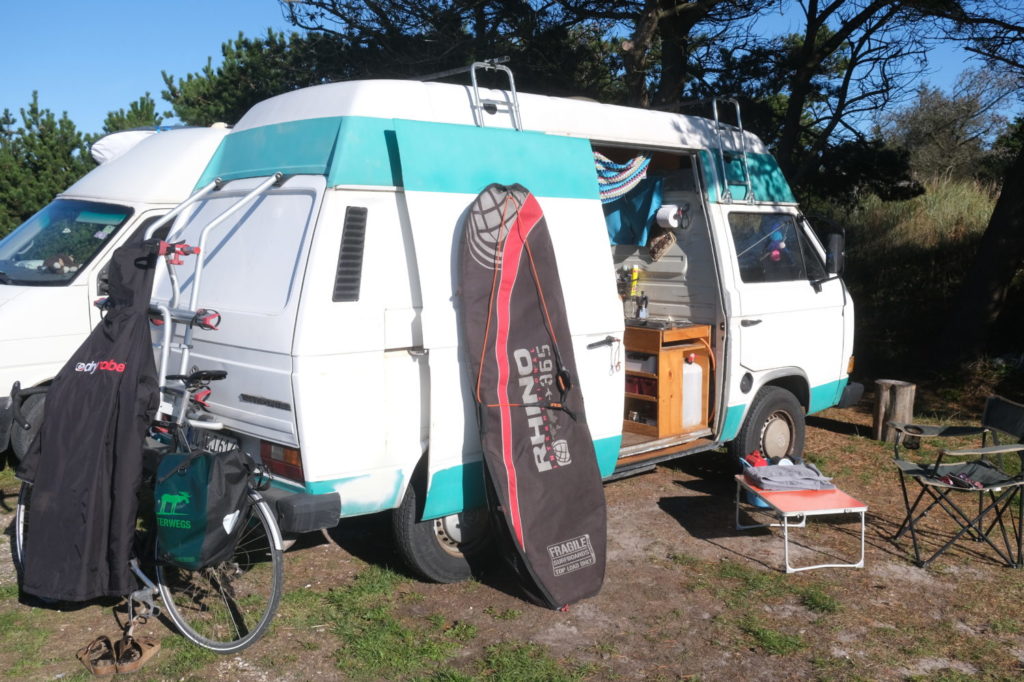 Surfen in Dänemark: Der Campingplatz Nystrup in Klitmøller