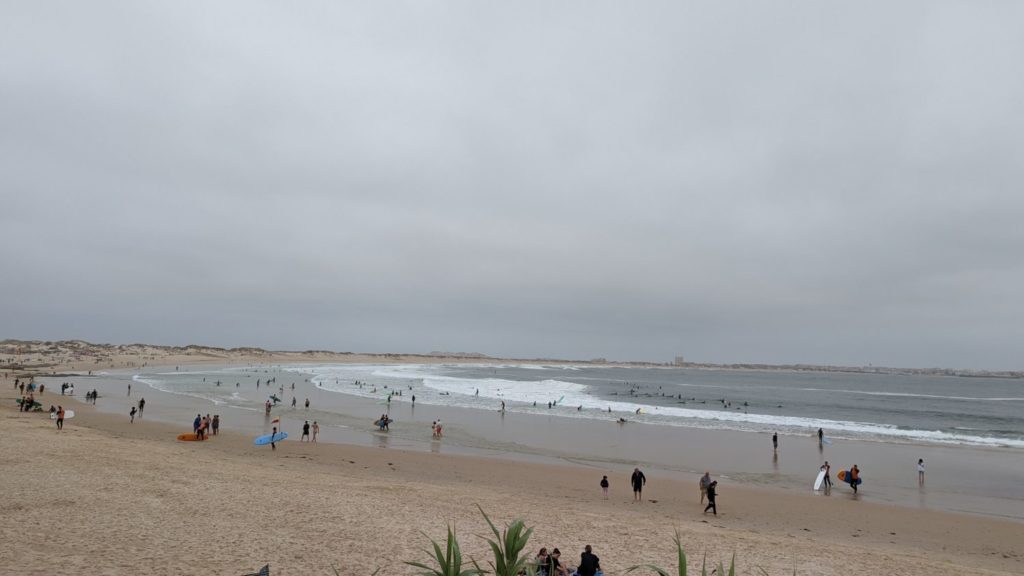 Surfen in Portugal: Das Strand Baleal in Peniche