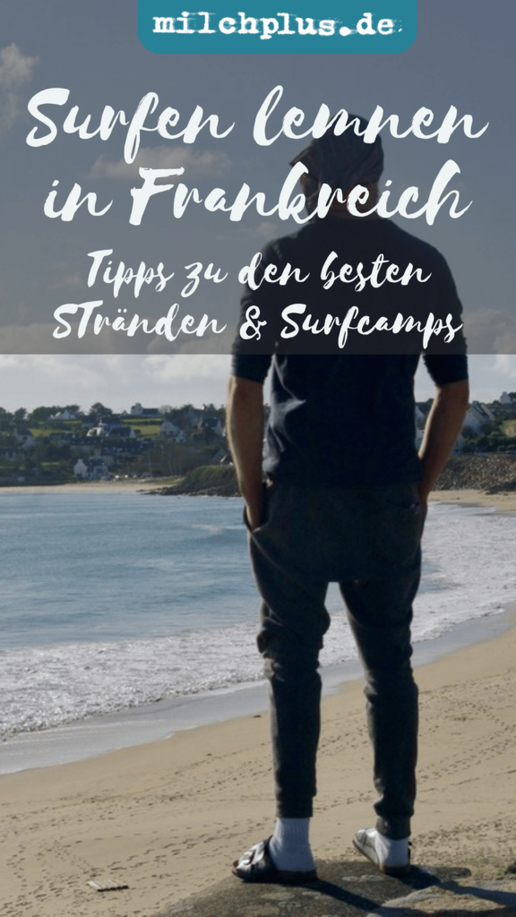 Surfen in Frankreich: Pinterest Pin 2