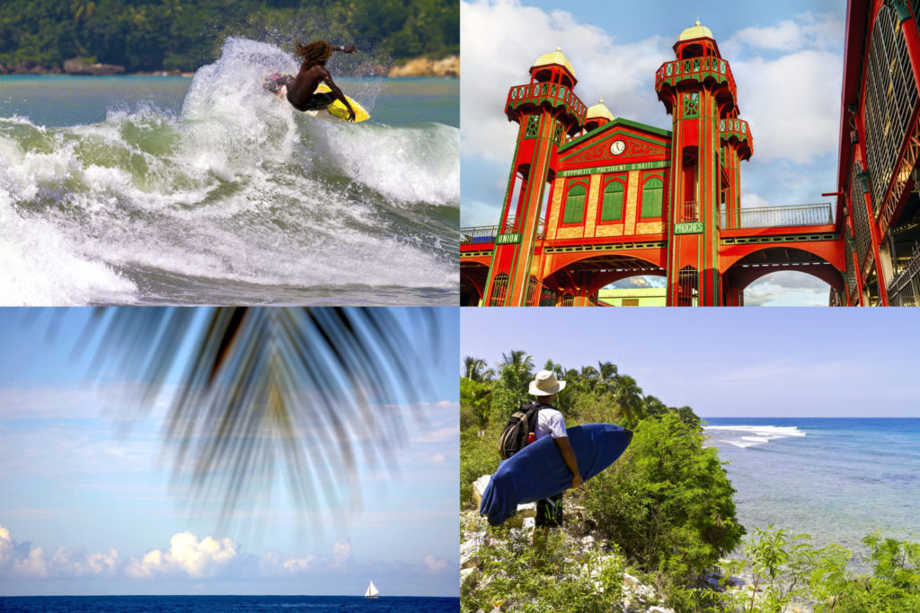 Haiti, die westliche Hälfte der Insel Hispaniola im Karibischen Meer.