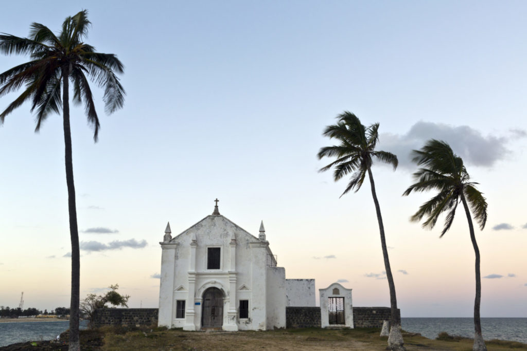 Die Kirche von Santo Antonio ist eines der ältesten Gebäude auf der Insel Moçambique.