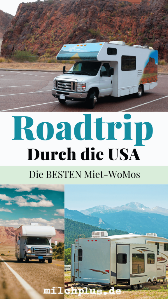 Wohnmobil mieten USA: Ein Wohnmonbil von Cruise America und ein Slide out Wohnmobil