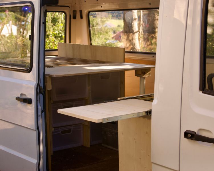 Wohnmobil Umbau: Ein einfacher Umbau ohne detailliertes Konzept