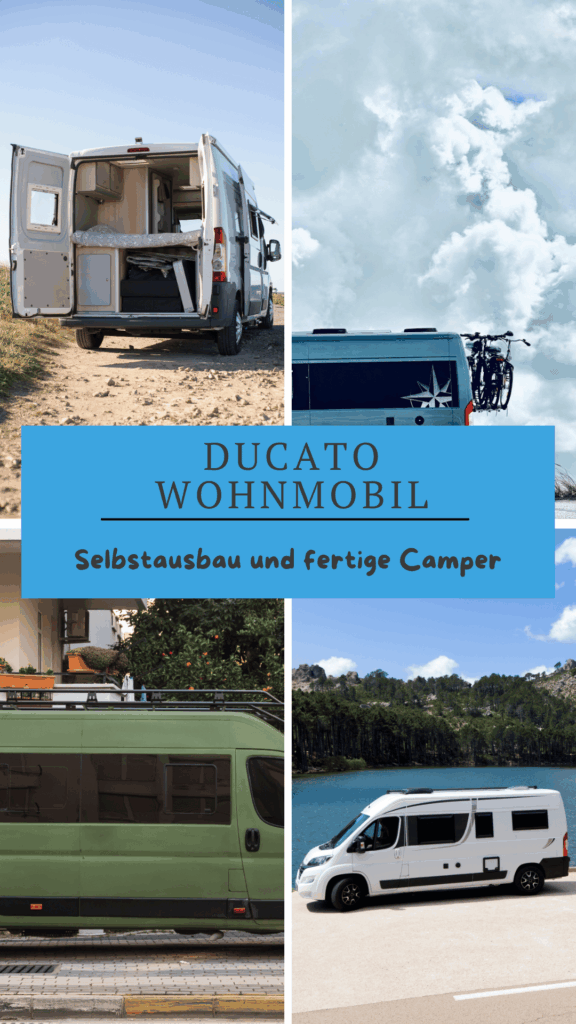 Ducato Wohnmobil: Collage mit Ducatos für Pinterest 1