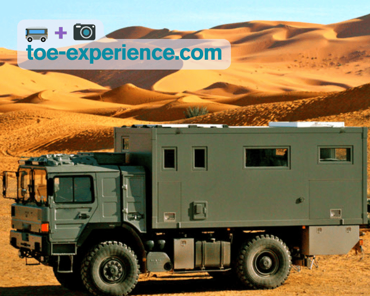 Offroad Camper mieten: Ein Expeditionsmobil von toe-experience